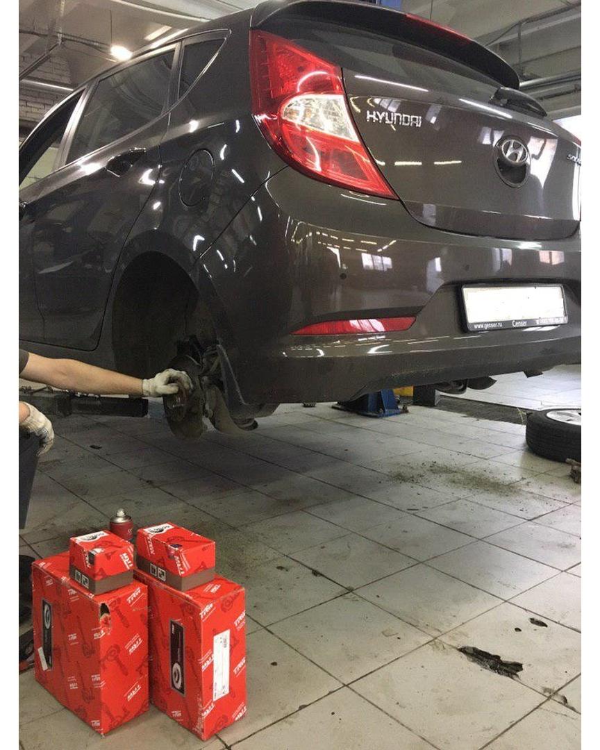 Ремонт тормозной системы HYUNDAI SOLARIS