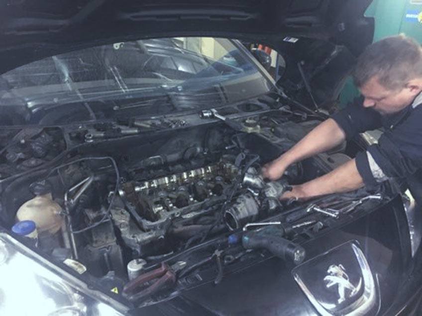 Капитальный ремонт ДВС на Peugeot RCZ